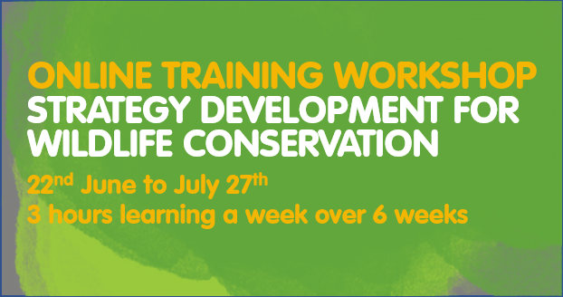 Training opportunity: Strategy Development for Wildlife Conservation