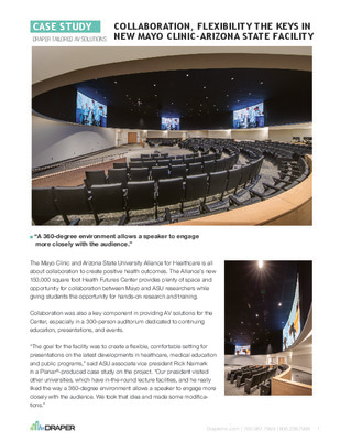 Collaboration, Flexibility Keys in Mayo-ASU Facility