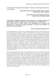 Creating a Teaching Collection for UCL Students