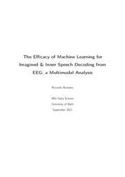 The efficacy of machine learning for imagined & inner speech decoding from EEG: a multimodal analysis