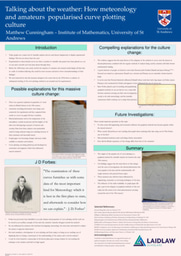 Talking about the weather: How meteorology and amateurs popularised curve plotting culture