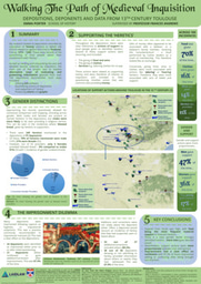 Walking the Path of Medieval Inquisition: Depositions, Deponents and Data from 13th-Century Toulouse