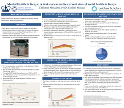 Mokua, Collins - Mental Health in Kenya