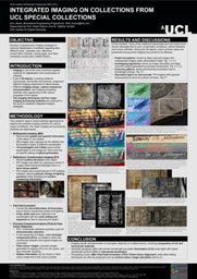 Poster: Integrated Imaging on Collections From UCL Special Collections