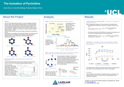 Ionisation of Pyrimidine Poster