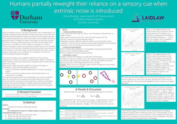 Research Poster: How accurate is human sensory integration?