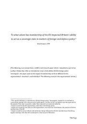 Laidlaw Research Excerpt