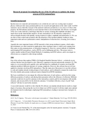 Research proposal - ENZ metasurfaces