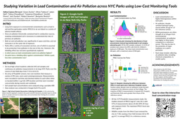 Studying Variation in Lead Contamination and Air Pollution across NYC Parks using Low-Cost Monitoring Tools