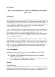 Preliminary Research Project Proposal 