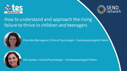 How to understand and approach the rising failure to thrive in children and teenagers