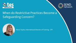 When do Restrictive Practices Become a Safeguarding Concern?