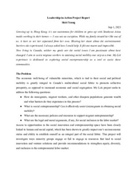 Leadership-in-Action Project Report