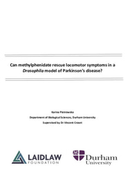 Can methylphenidate rescue locomotor symptoms in a Drosophila model of Parkinson's? 