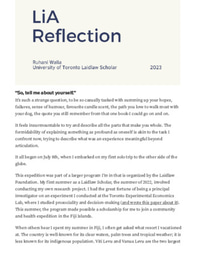 Lessons from an Indigenous Fijian Village