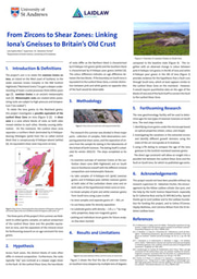 Laidlaw Poster Lola (Linking Iona's Gneisses to Britain's Old Crust)