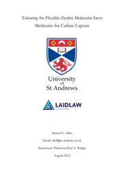 Research Essay: Tailoring the Flexbible Zeolite Molecular Sieve Merlinoite for Carbon Capture