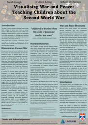 Laidlaw Research Poster Visualising War and Peace