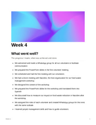 LiA Week 4 Reflection