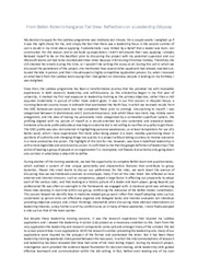 Leadership Essay - From Belbin Roles to Kangaroo Tail Stew: Reflections on a Leadership Odyssey