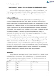 Laidlaw Research Report 