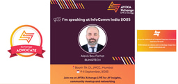 Attending Infocomm India 2025 ! Join me !