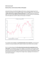 Will tech eat itself?