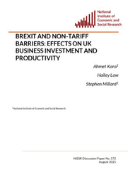 Brexit and non-tariff barriers: Effects on UK business investment and productivity