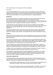 Non-resident directors of UK companies and the tax implications