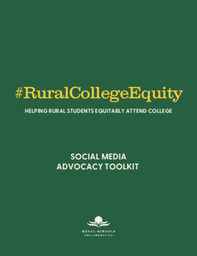 #RuralCollegeEquity Social Media Toolkit