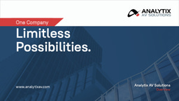 Analytix AV Service Presentation