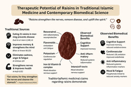 Raisins in prophetic and Imami traditions: reviewing claims of therapeutic benefit and the modern clinical evidence