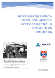 Research Essay: Reconciling the Rainbow Nation