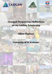 Changed Perspectives: Reflections on my Scholarship