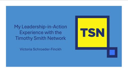 My Leadership in Action Experience