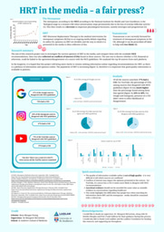 HRT in the media - a fair press?