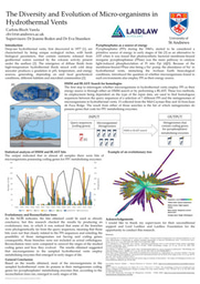 The Diversity and Evolution of Micro-organisms in Hydrothermal Vents