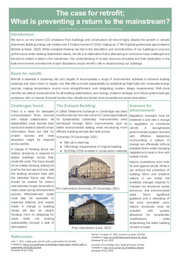 Research Poster - The Case for Retrofit