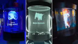 Nossa inovação patenteada: O Cilindro Holográfico 