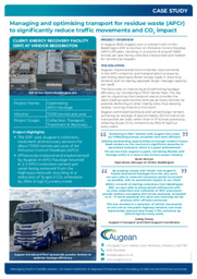 Case study: Augean servicing the UK’s Energy from Waste sector