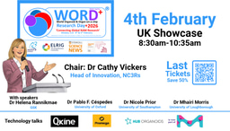 Join Dr Cathy Vickers, NC3Rs for UK Showcase at WORD+2026