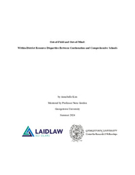 [Research Paper] Out-of-Field and Out-of-Mind: Within-District Resource Disparities Between Continuation and Comprehensive Schools