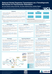Psychomotor Retardation and Dopamine Dysfunction: A Transdiagnostic Phenomenon - Laidlaw 2024 Research Poster 