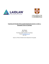Research Report - Exploring the Potential of Downscaling Doughnut Economics to Achieve a Sustainable Vision of Cambridge