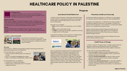 LiA: Healthcare Policy in Palestine