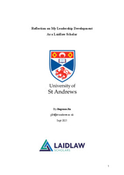 Reflections on Leadership - My experience as a Laidlaw Scholar