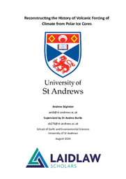 Research Essay - Reconstructing the History of Volcanic Forcing of Climate from Polar Ice Cores