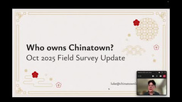 LiA video presentation: Toronto Chinatown Land Trust