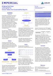 [Academic] Bridging Data Gaps: Utilizing NLP to Extract Tables from Sustainability Reports