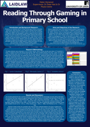 Reading Through Gaming in Primary Schools - Research Poster